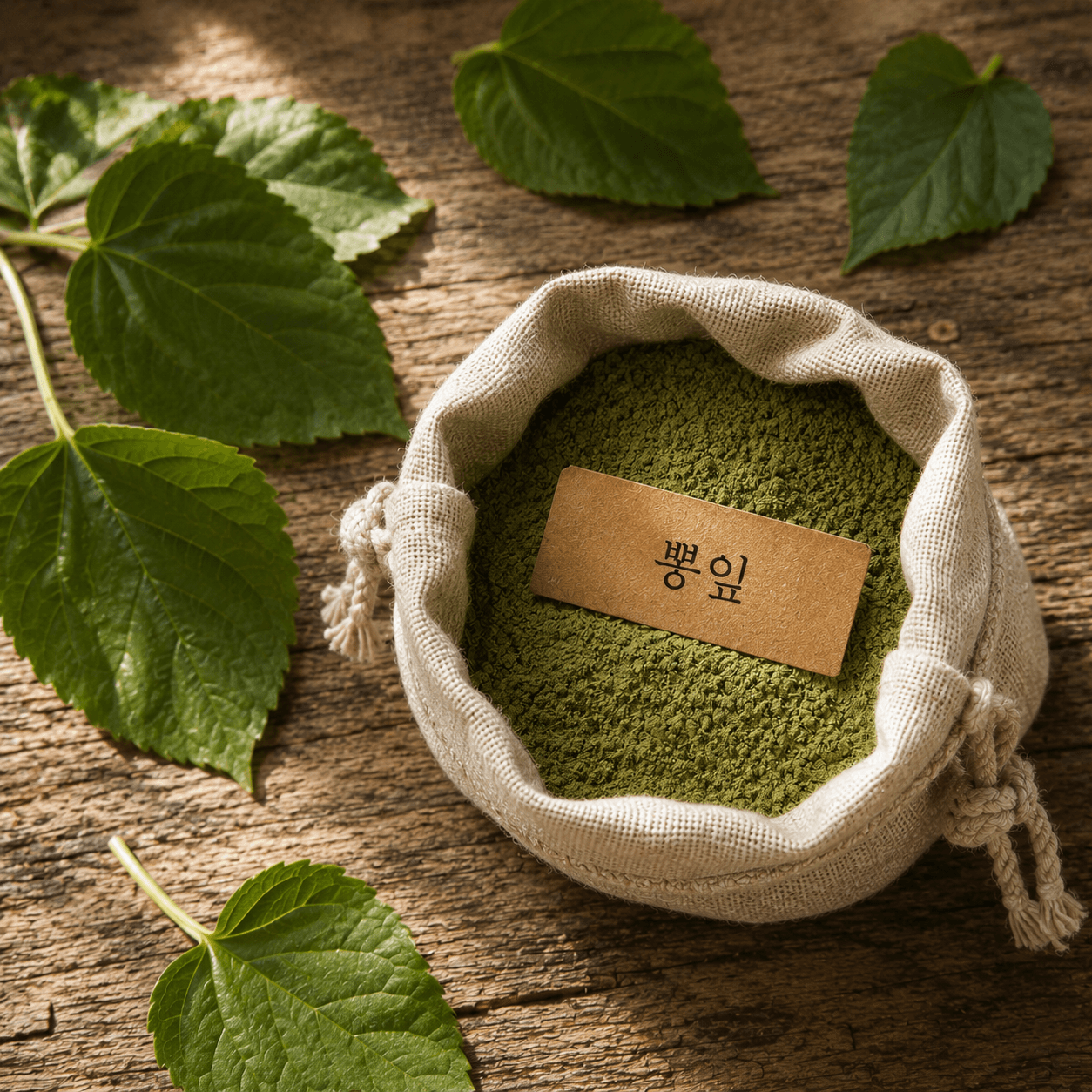 뽕잎 파우치