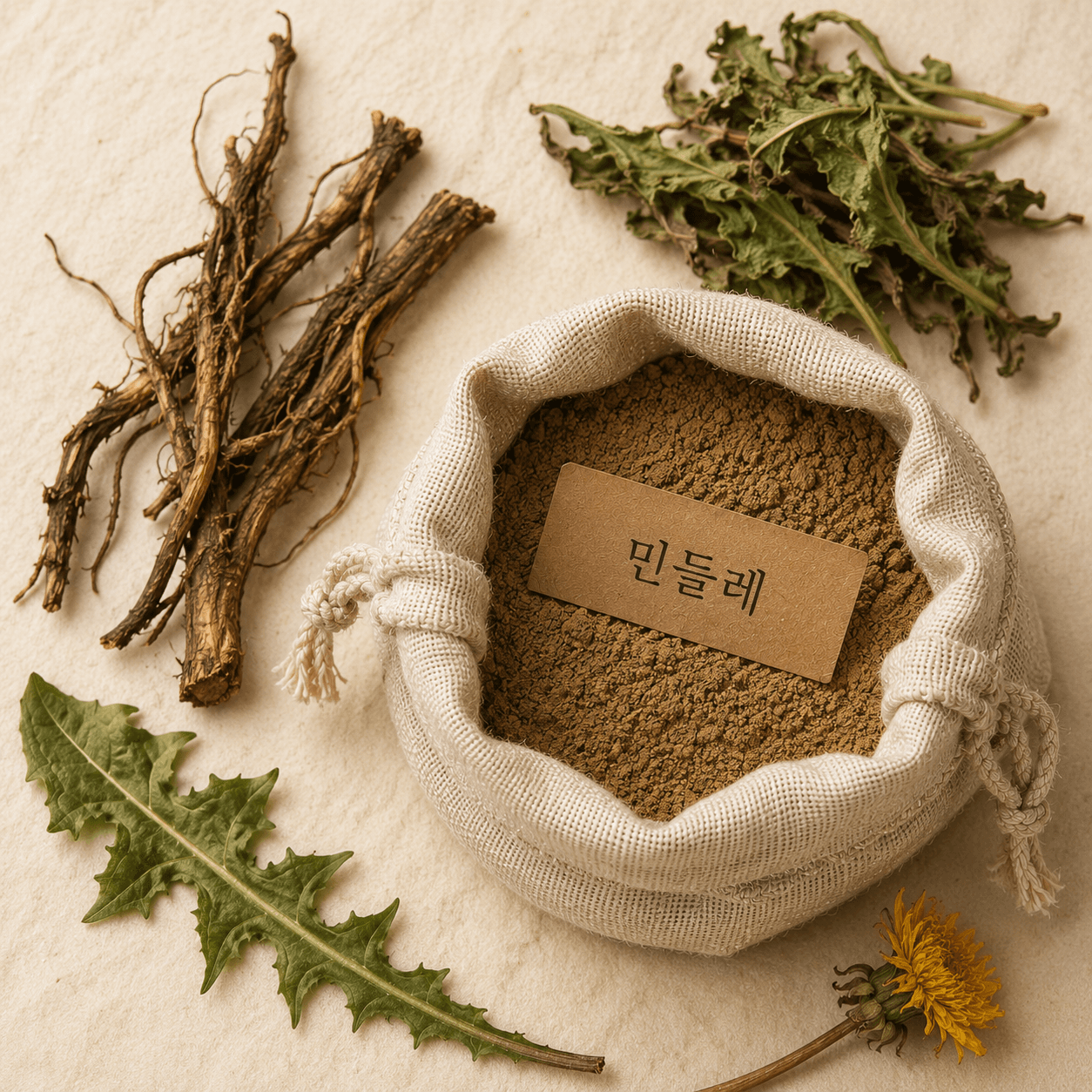 민들레 파우치