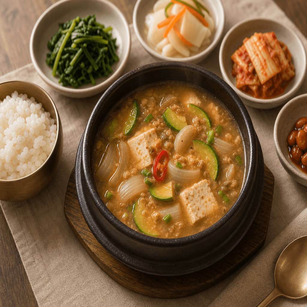 된장찌개 정식