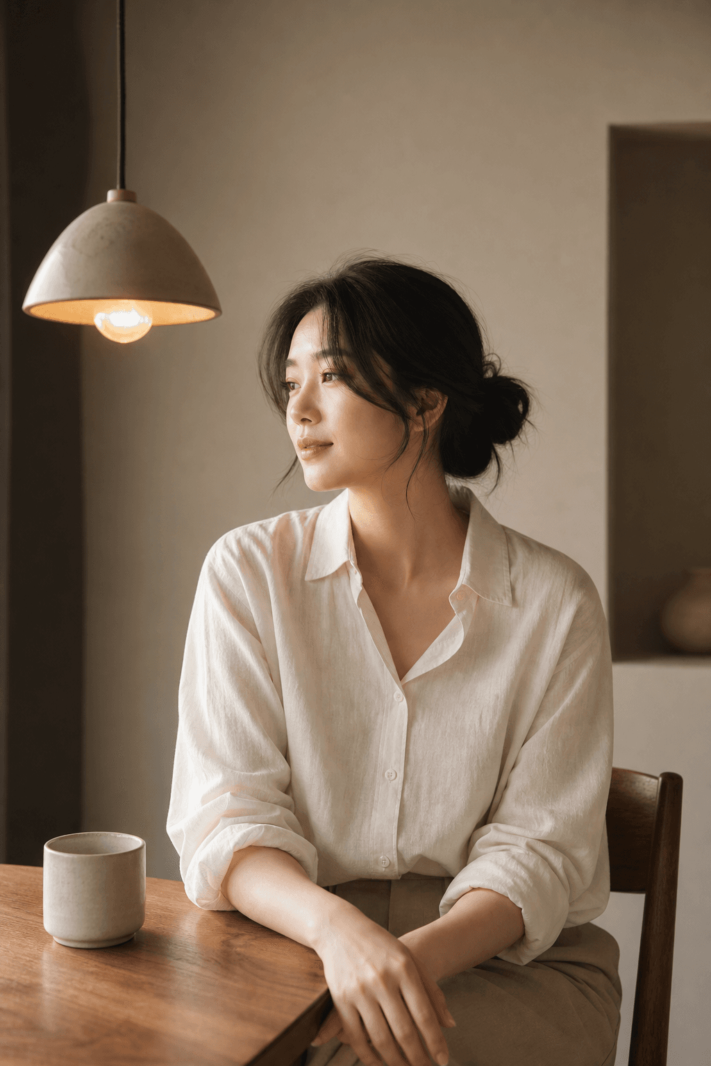 오모테 실내 풍경