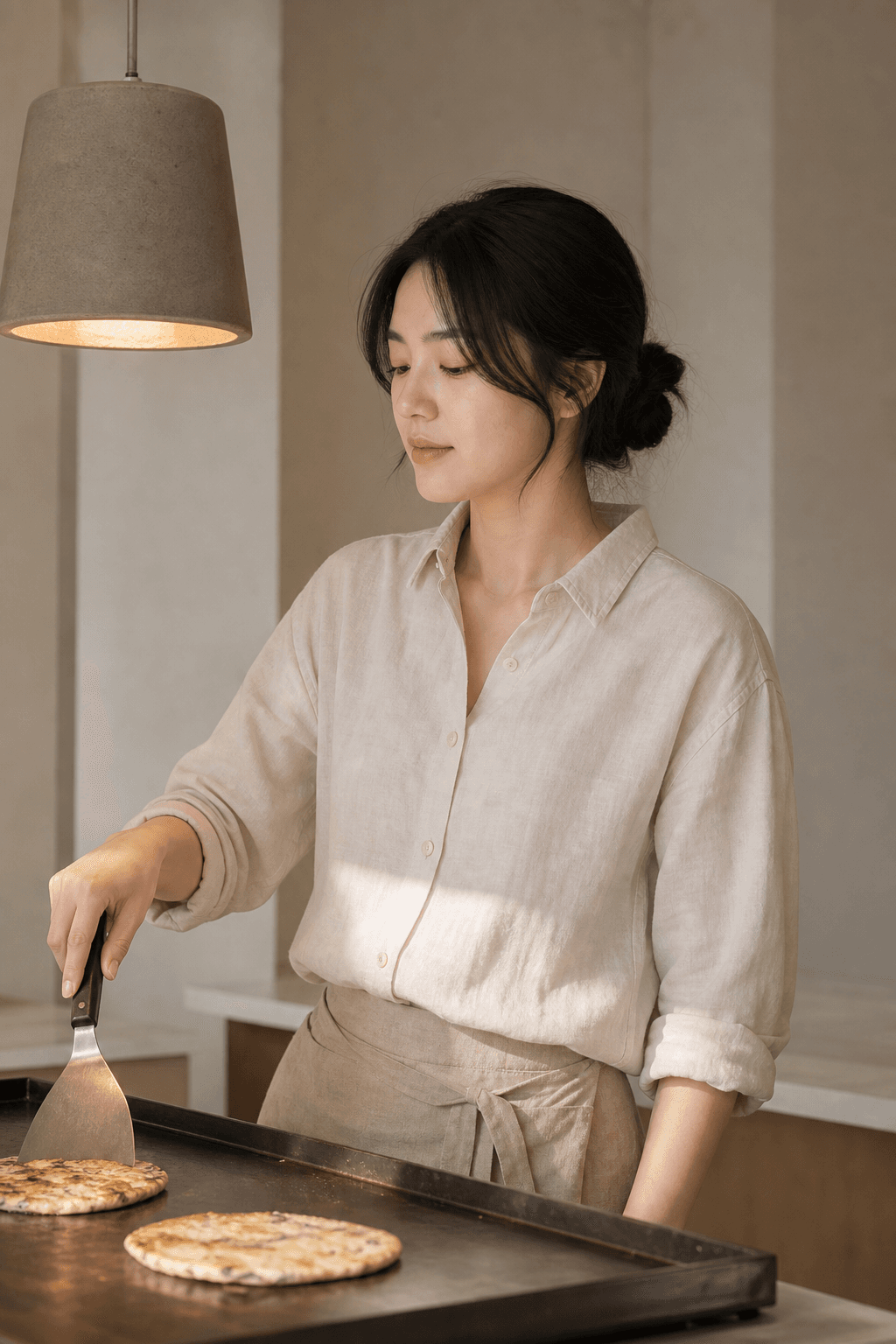버거집 실내 풍경